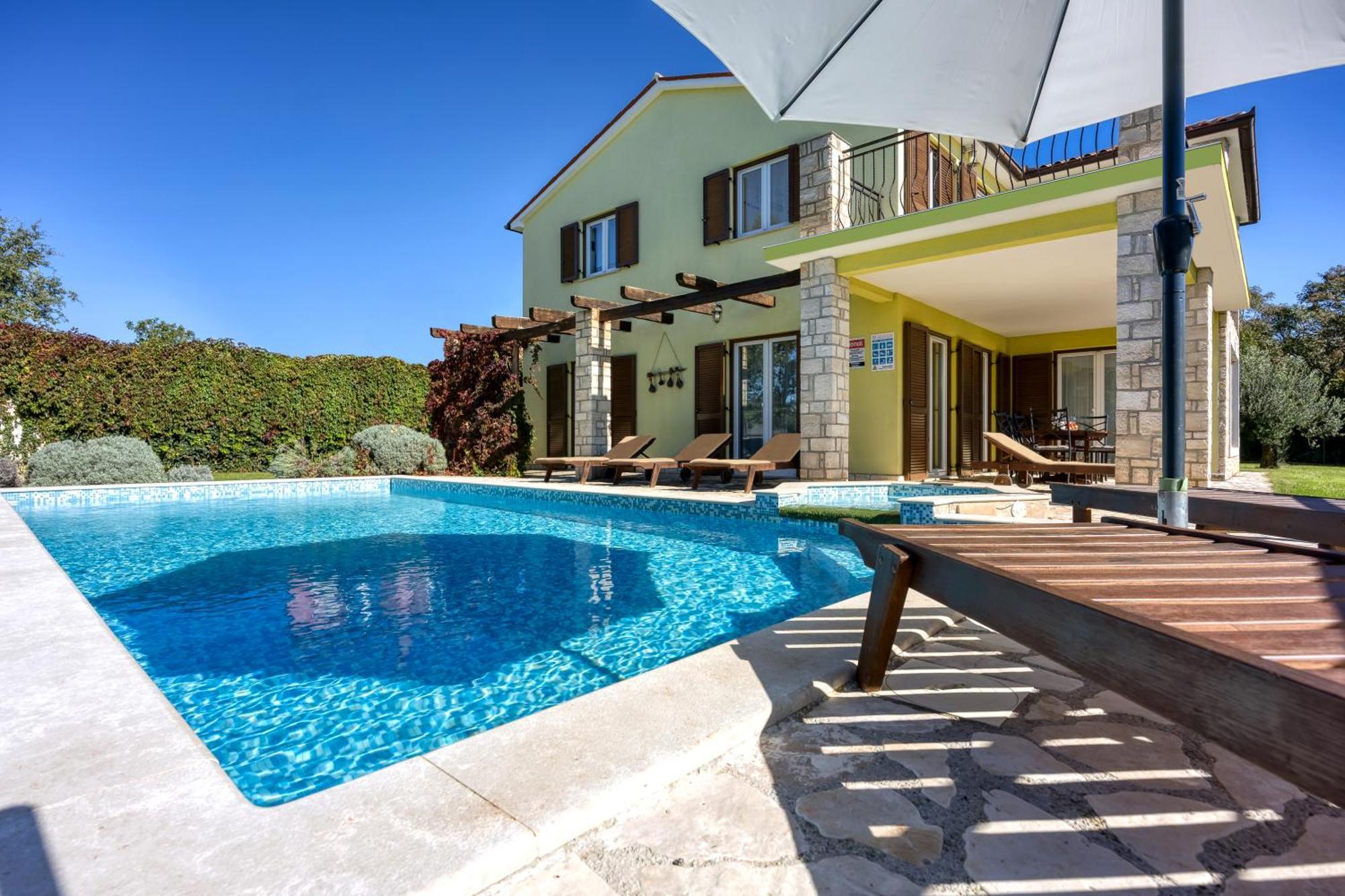 Villa Kontesici 14 Zelena Laguna Luaran gambar